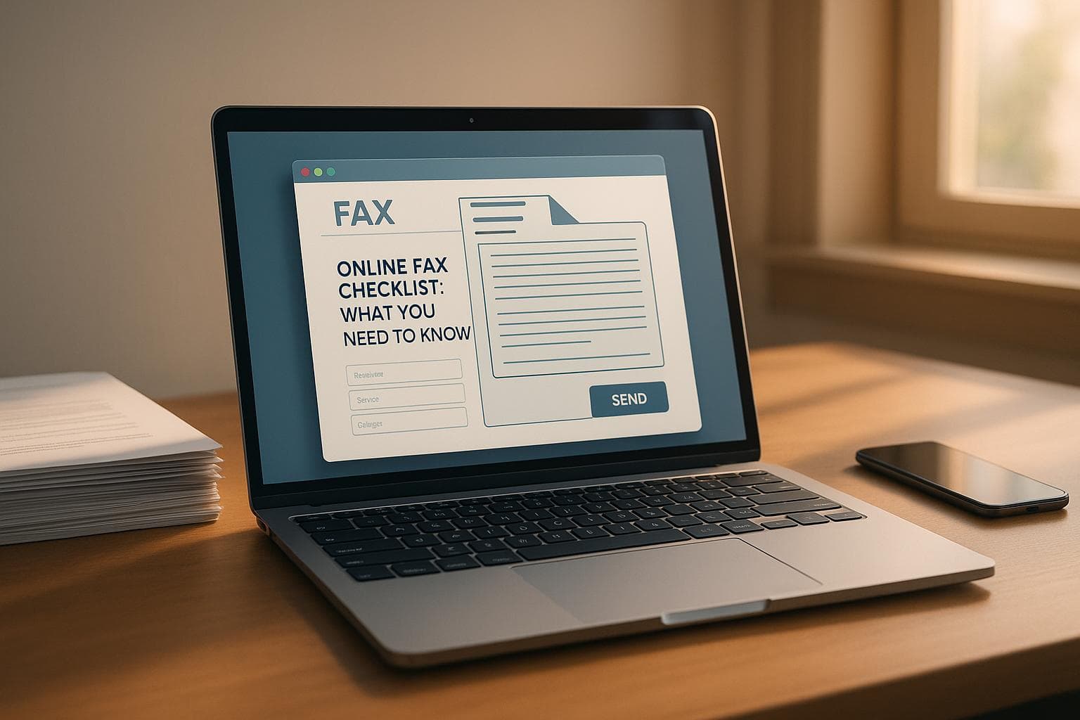 Online Fax Checklist: What You Need to Know
